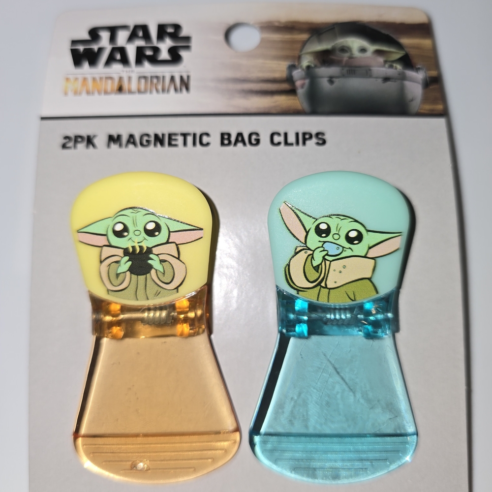 Mandalorian Magnetic Bag Clips - 2 Sets Star Wars
